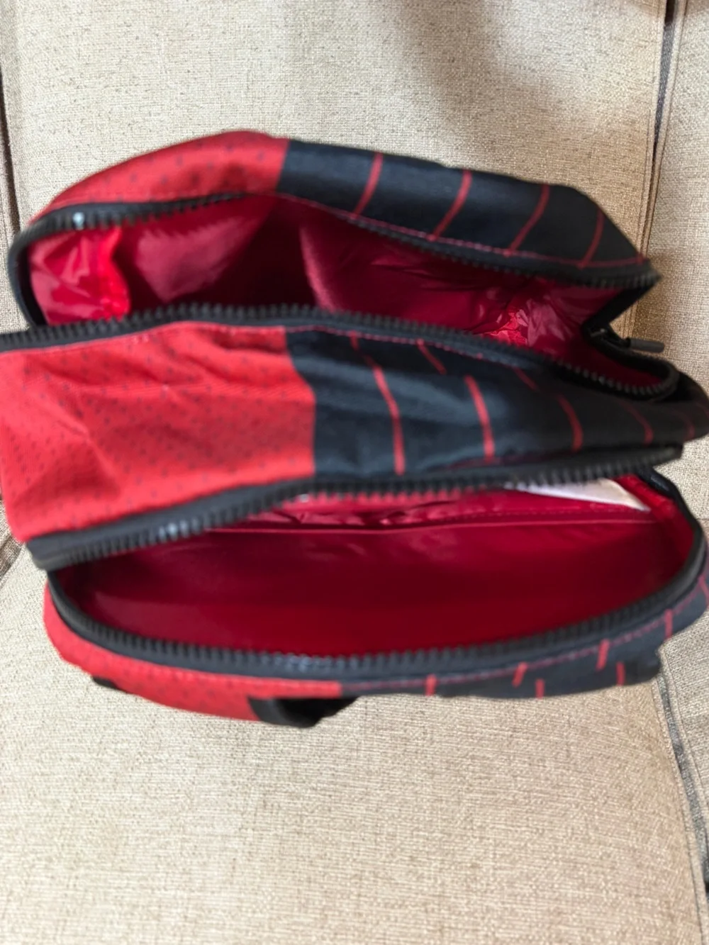 New Nike x Air Jordan Backpack Playoff Edition Red Black Large